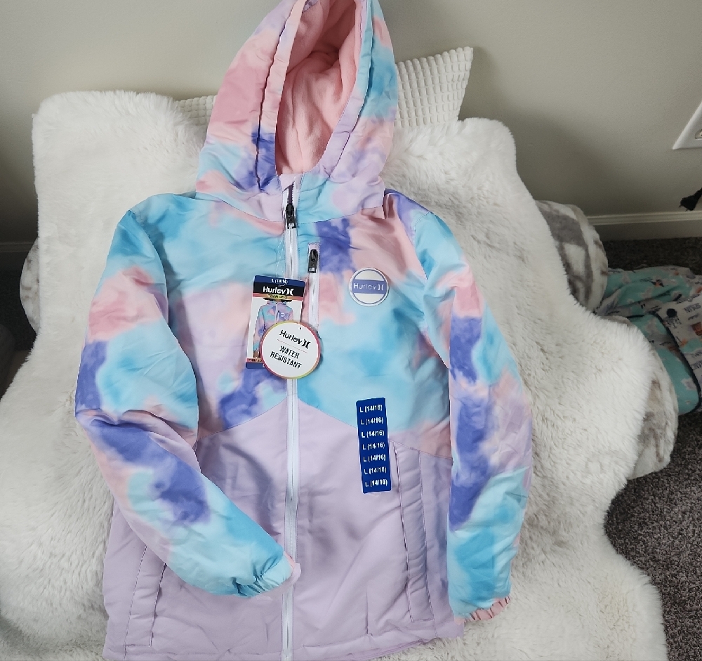 Hurley Girls Ski Jacket L 14/16